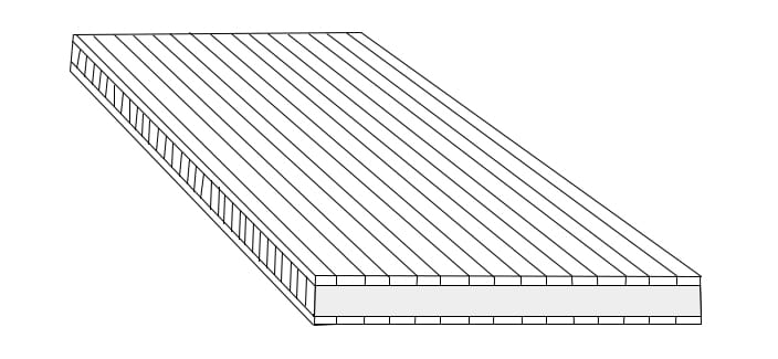 3ply bamboo plywood structure