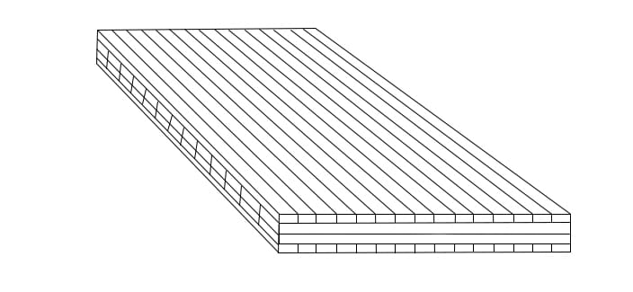 4 layers bamboo plywood 4-ply