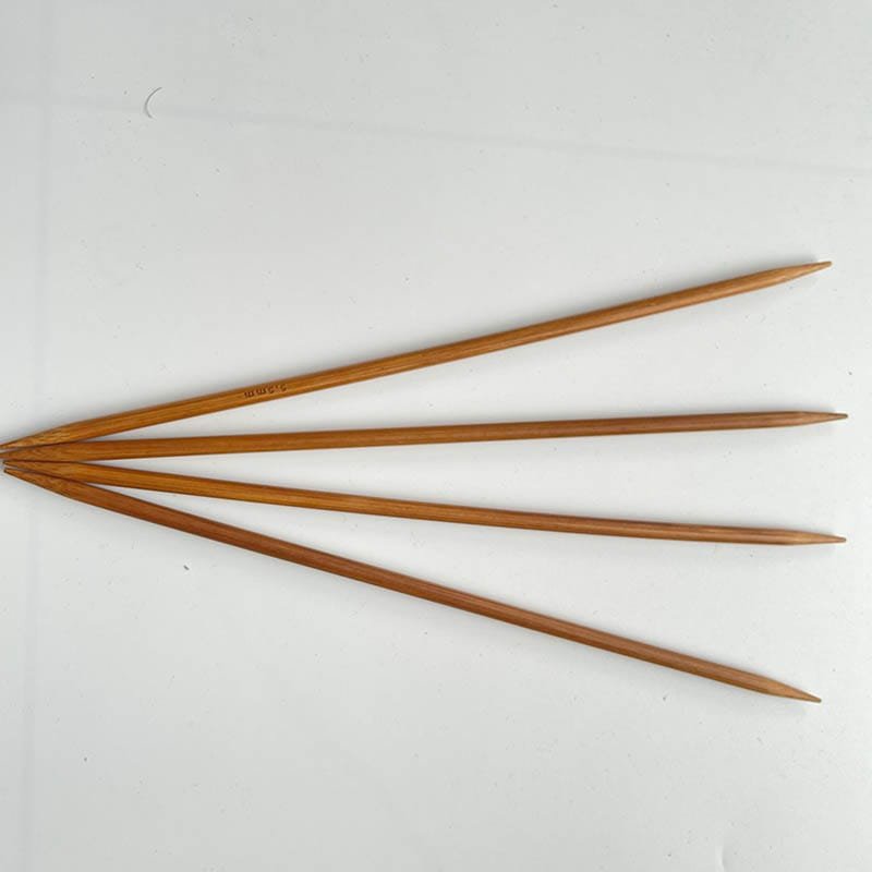 Double-pointed-carbonized-bamboo-knitting-needles