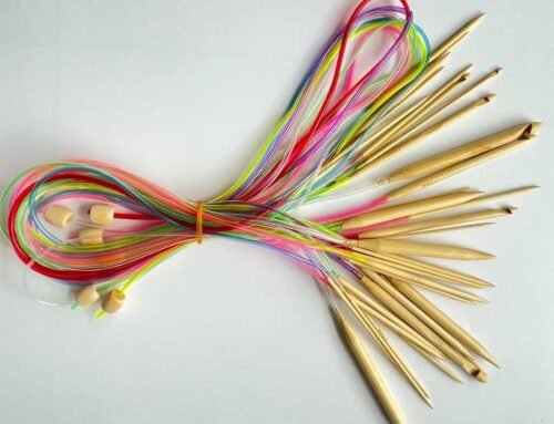 FSC-Certified Multicolor Bamboo Circular Knitting Needles | Bulk OEM/ODM Supplier