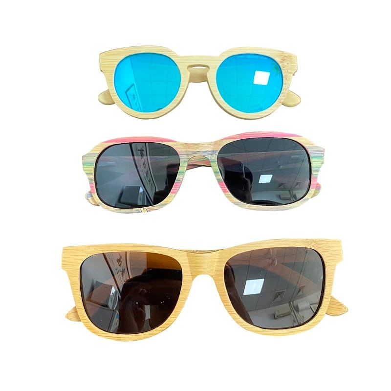 Bamboo glasses frame lightweight eco-friendly eyewear