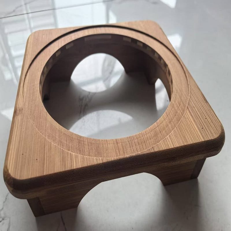 Bamboo hot pot stand for table protection
