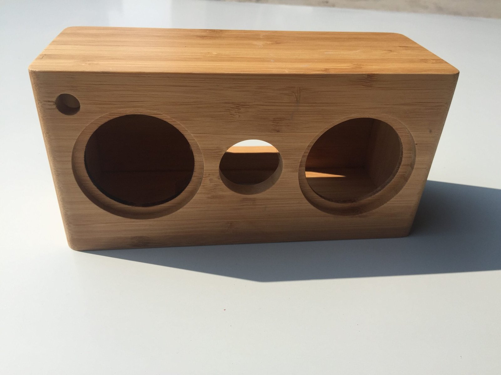Bamboo retro Bluetooth and FM speaker radio