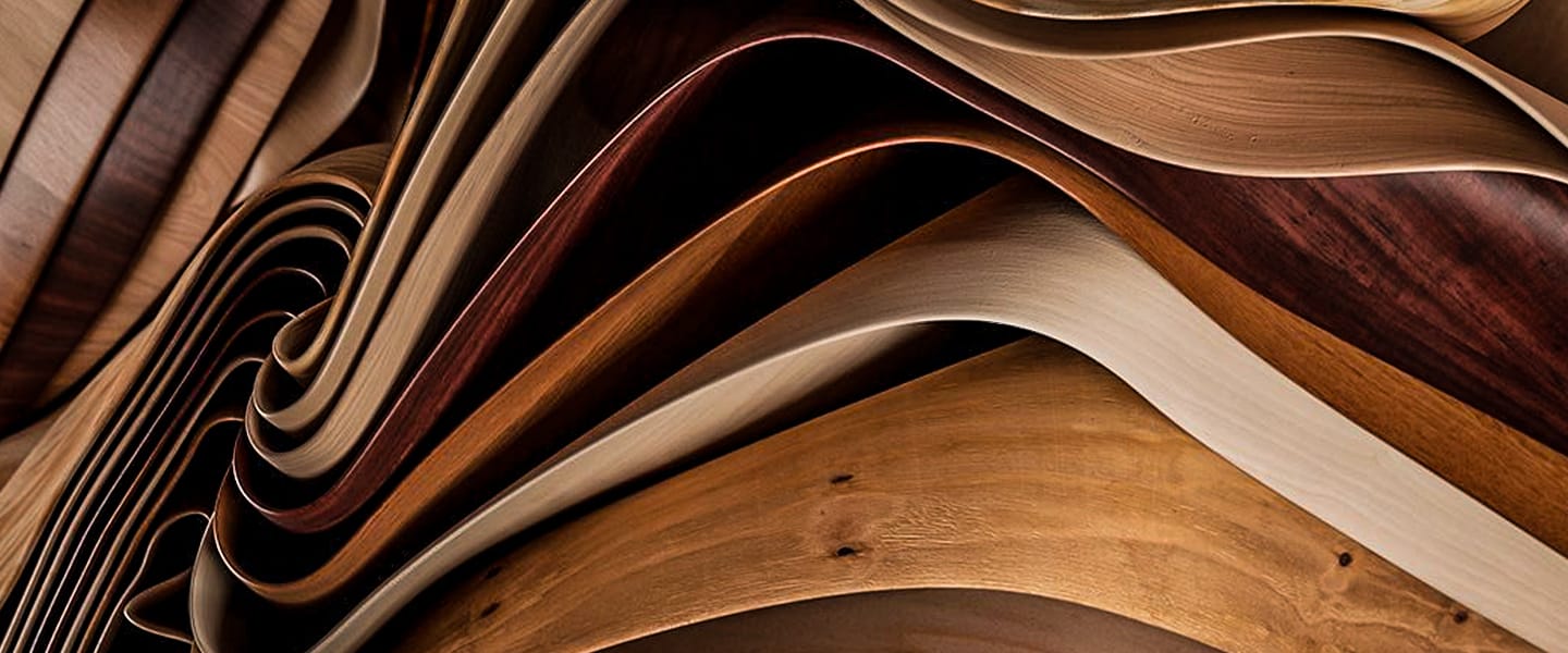 Natural oak wood veneer sheet with fine grain for furniture and interiors