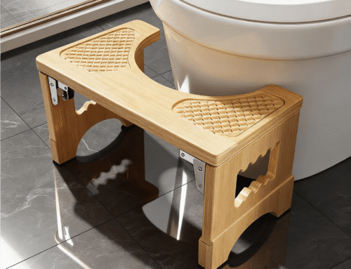 Bamboo Foldable Toilet Stool Squat for Adult