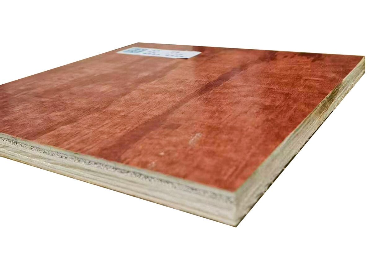 Red board plywood, edge detail (alternate angle)