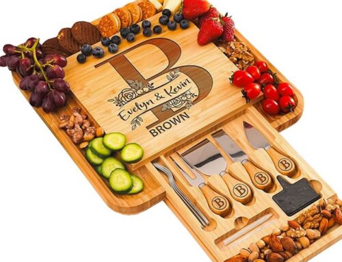 Personalized Charcuterie Board Set with Custom Logo