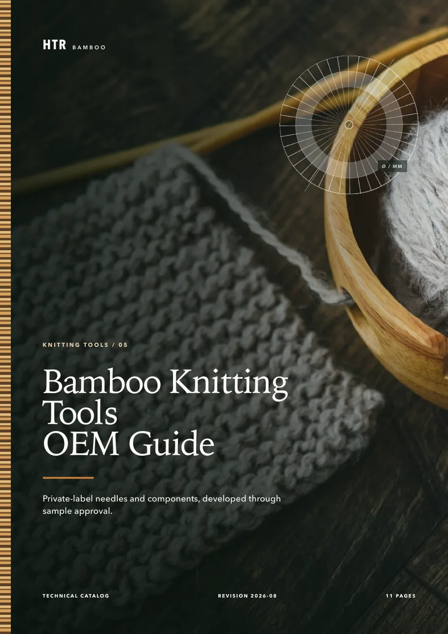 Cover of Bamboo Knitting Needles & Tools OEM Guide